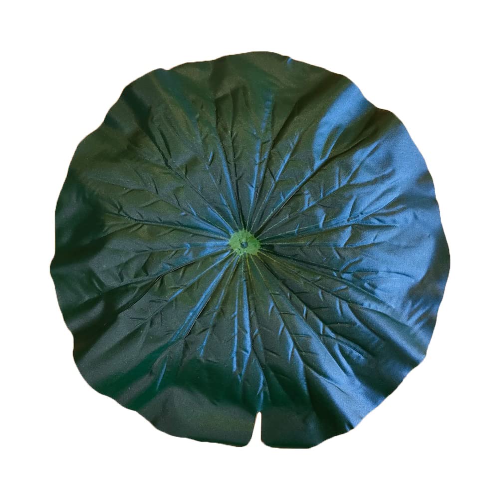 京 蓮叶 Amazon.co.jp: お供え用 ハスの葉 大 布製 約29cm 蓮の葉/蓮葉/はすの